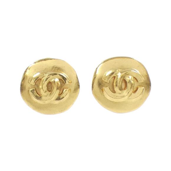 CHANEL Gold Earrings - Picture 1 of 6